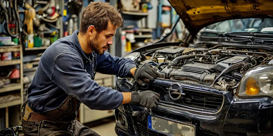 Замена масла в двигателе и масляного фильтра OPEL Зафира B