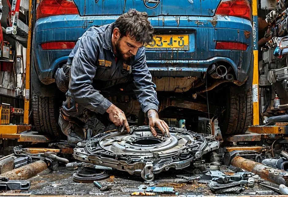 Снятие и установка защиты картера OPEL Зафира B